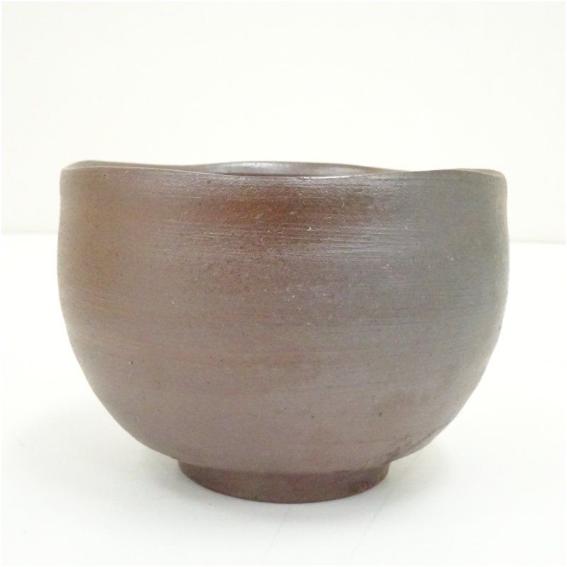 備前焼 南燦窯 平田吉己造 茶碗（共箱） 茶道 抹茶 おしゃれ 抹茶茶碗