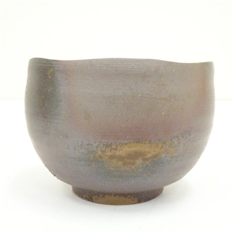 備前焼 南燦窯 平田吉己造 茶碗（共箱） 茶道 抹茶 おしゃれ 抹茶茶碗