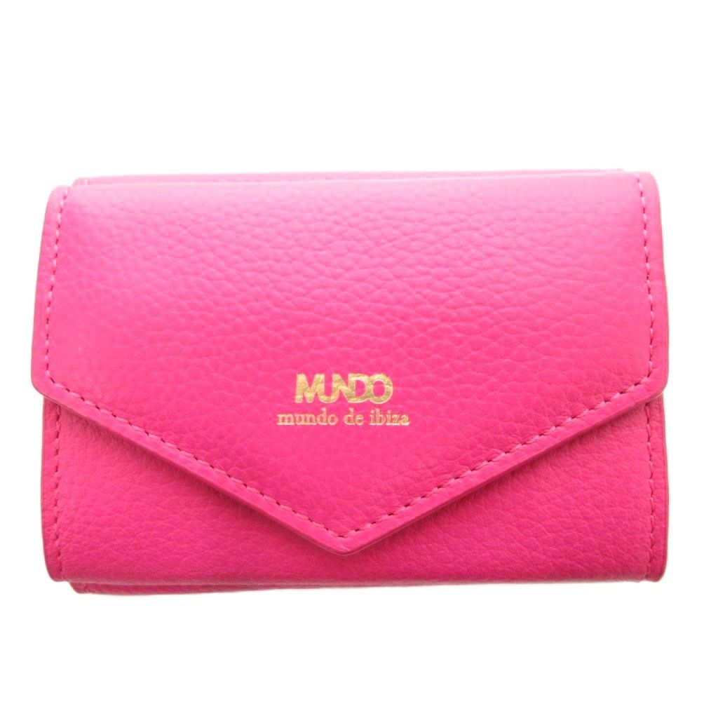 イビサ IBIZA MUNDO 三つ折り財布 コンパクトウォレット レザー 牛革