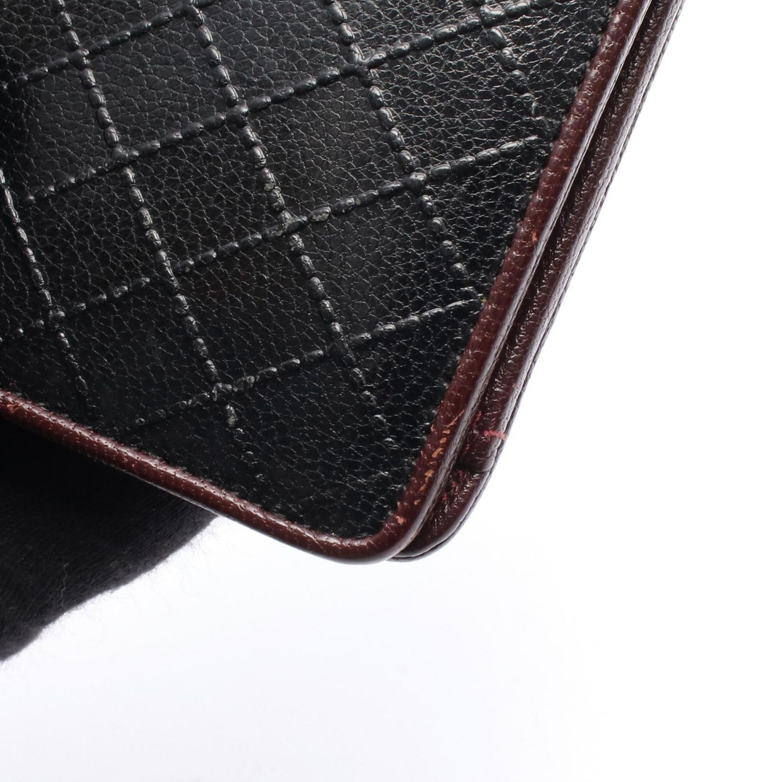 ✨CHANEL✨　シャネル　長財布　ビコローレ　ブラック 極美品✨】シャネル 長財布 ビコローレ がま口 黒 - メルカリ