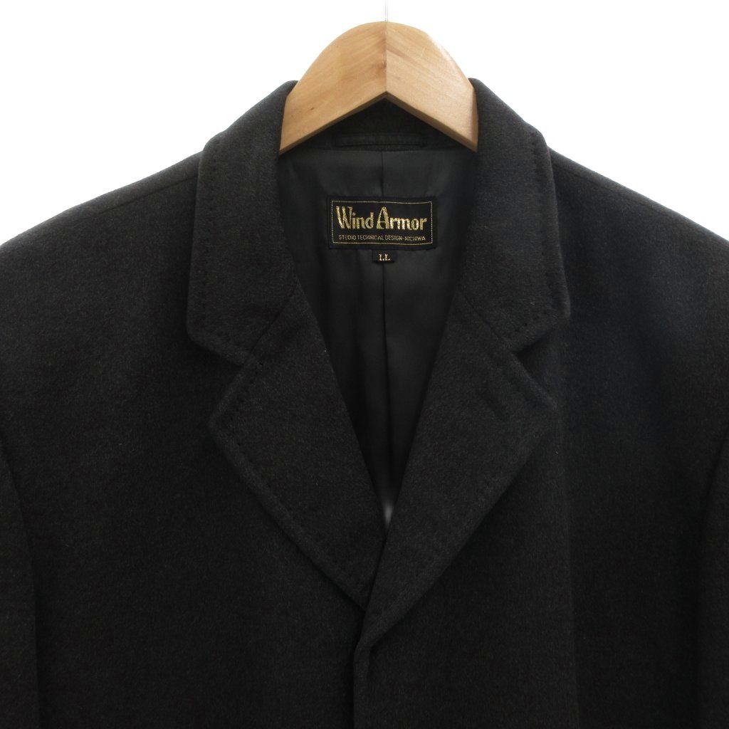 ウィンドアーマー WIND ARMOR チェスターコート カシミヤ ロング LL