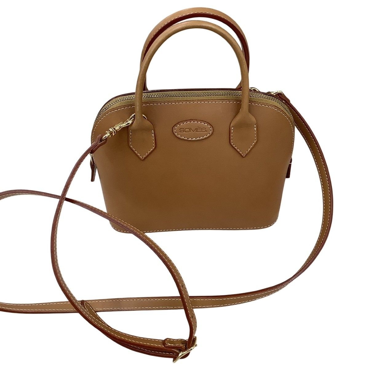 SOMES ソメスサドル　南京錠付き　2wayハンドバッグ　カデナ SOMES ソメスサドル 南京錠付き 2wayハンドバッグ カデナ