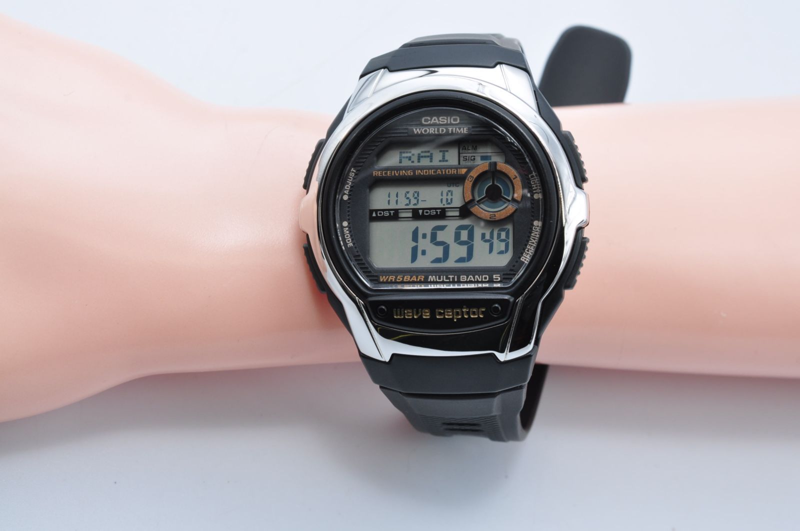 CASIO カシオ Wave Ceptor ウェーブセプター WV-M60 Watch 腕時計 電波 