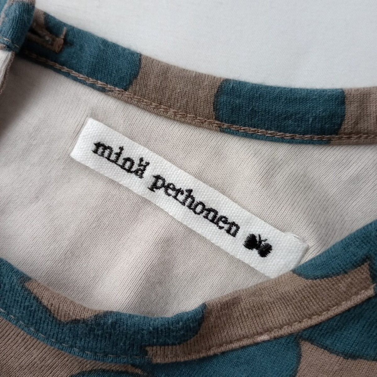 ミナペルホネン  diamond カットソーワンピース 150cm mina perhonen ミナペルホネン snow diamond ワンピース 日本製 150