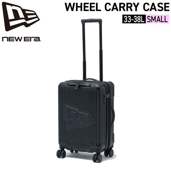 ニューエラ キャリーバッグ ERA ウィール キャリーケース SMALL キャスター トラベル ブラック 約38 L