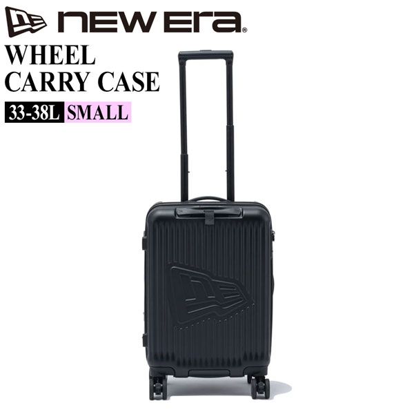ニューエラ キャリーバッグ ERA ウィール キャリーケース SMALL キャスター トラベル ブラック 約38 L