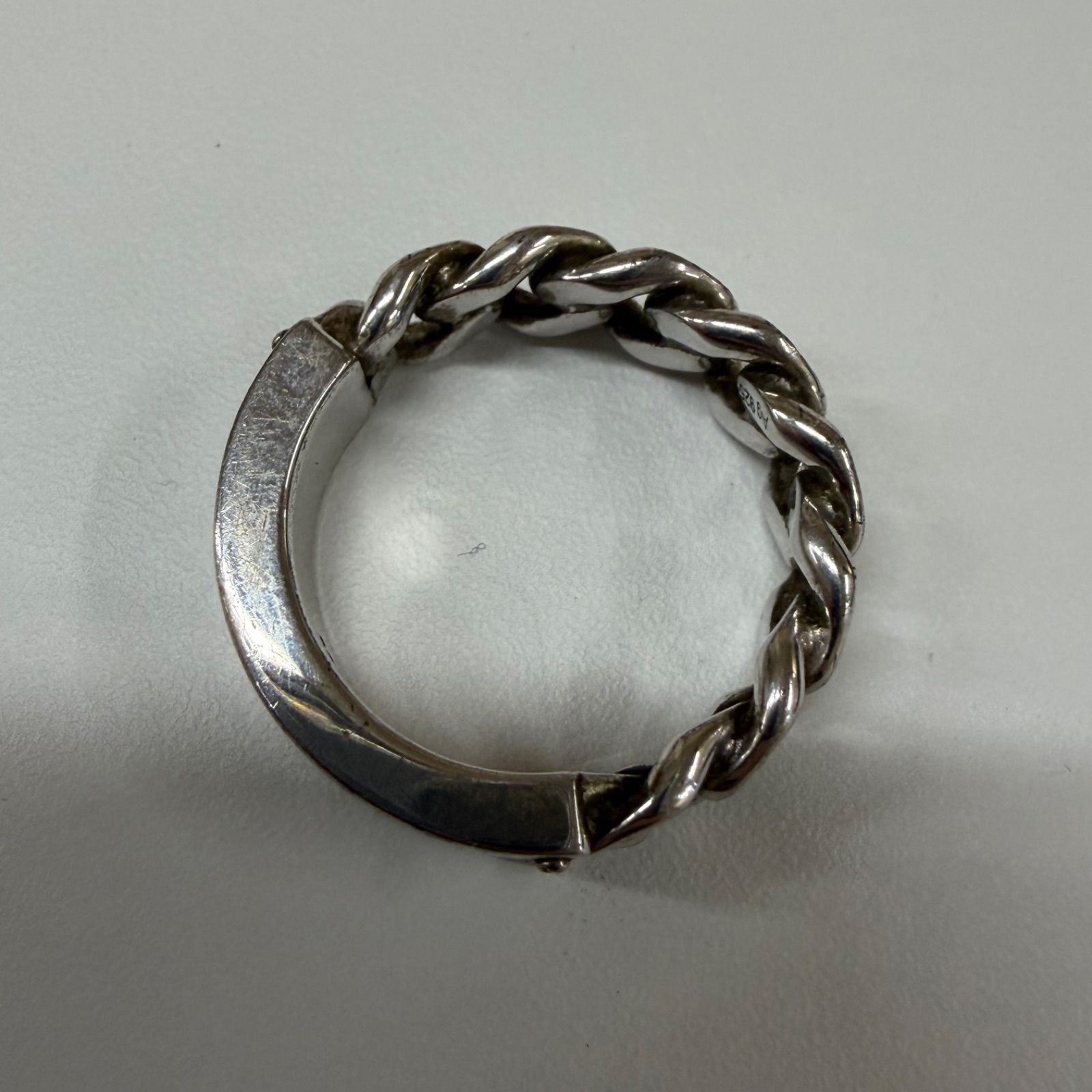 ✩美品✩Dior チェーンデザインリング シルバーリング ディオール/クリスチャンディオール/リング/CD ICON チェーンリンク