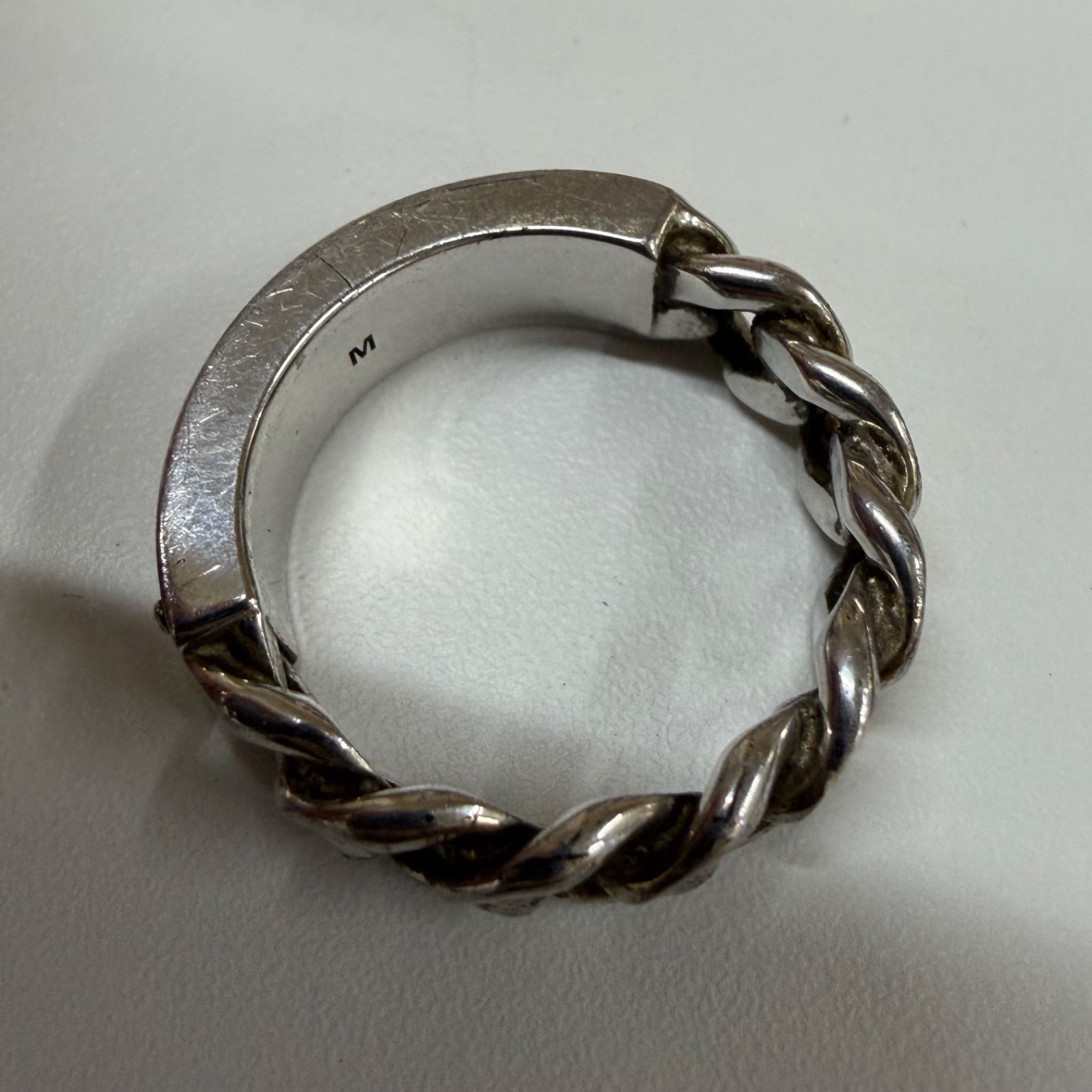 ◎Christian Dior ディオール 指輪 チェーン couture リング Mサイズ