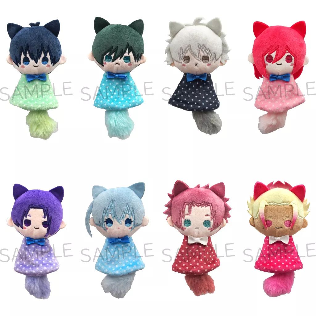 ぬいぐるみマスコット ぬいぐるみバッジ 全8種セット ブルーロック てるてるたぴぬい