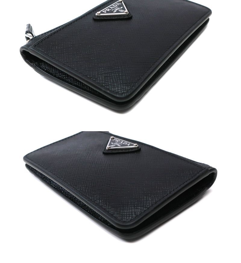プラダ 2MC084 サフィアーノ トライアングル カードケース