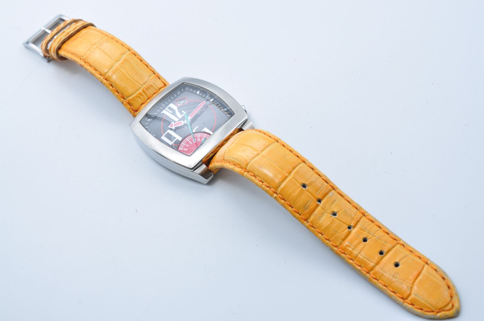 VAGARY ヴァガリー GD00-S055557 Quartz クォーツ Watch 腕時計 飛びアラビア Men's メンズ 新品バッテリー クリーニング済み VAGARY ヴァガリー GD00-S055557 Quartz クォーツ Watch 腕時計 飛びアラビア Men's メンズ 新品バッテリー クリーニング済み