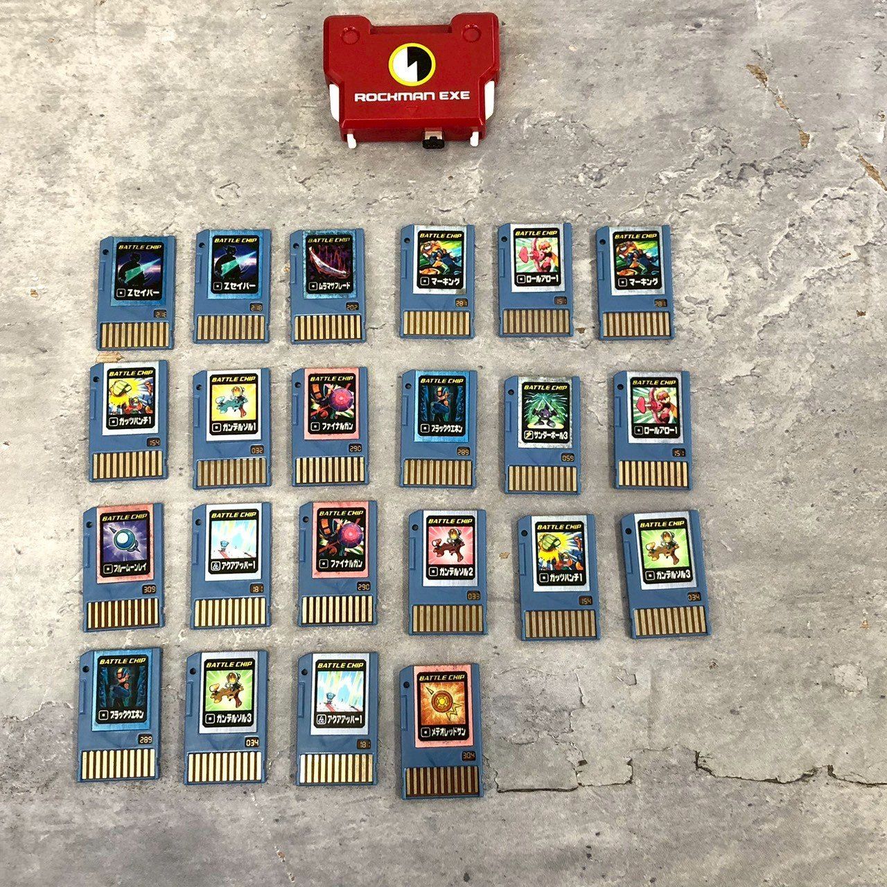 ロックマンエグゼ バトルチップゲート サンダーボール3 バトルチップ