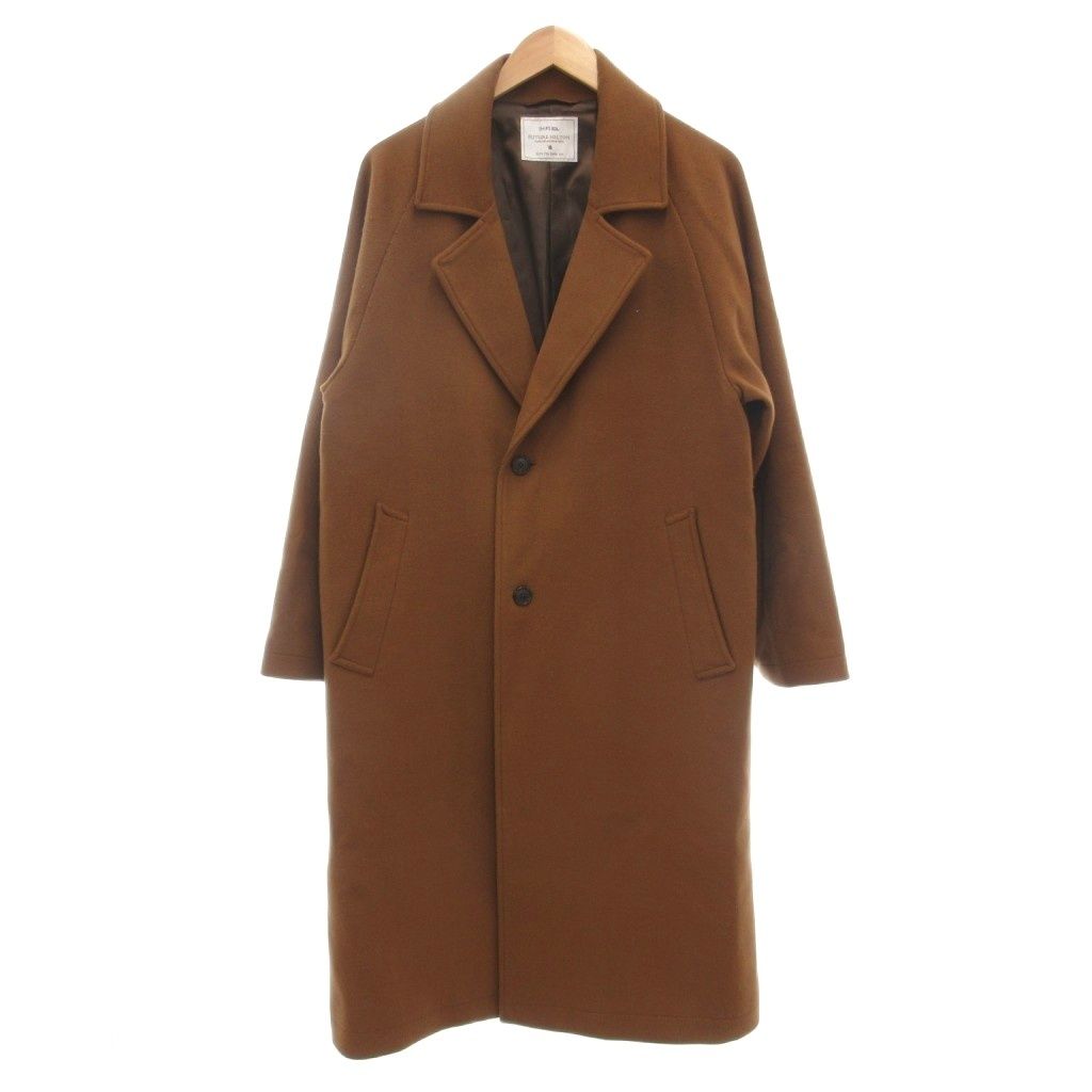 【美品】SHIPS any フューチャーメルトン チェスターコート SHIPS any（シップス エニィ）の「SHIPS any: ＜ストレッチ