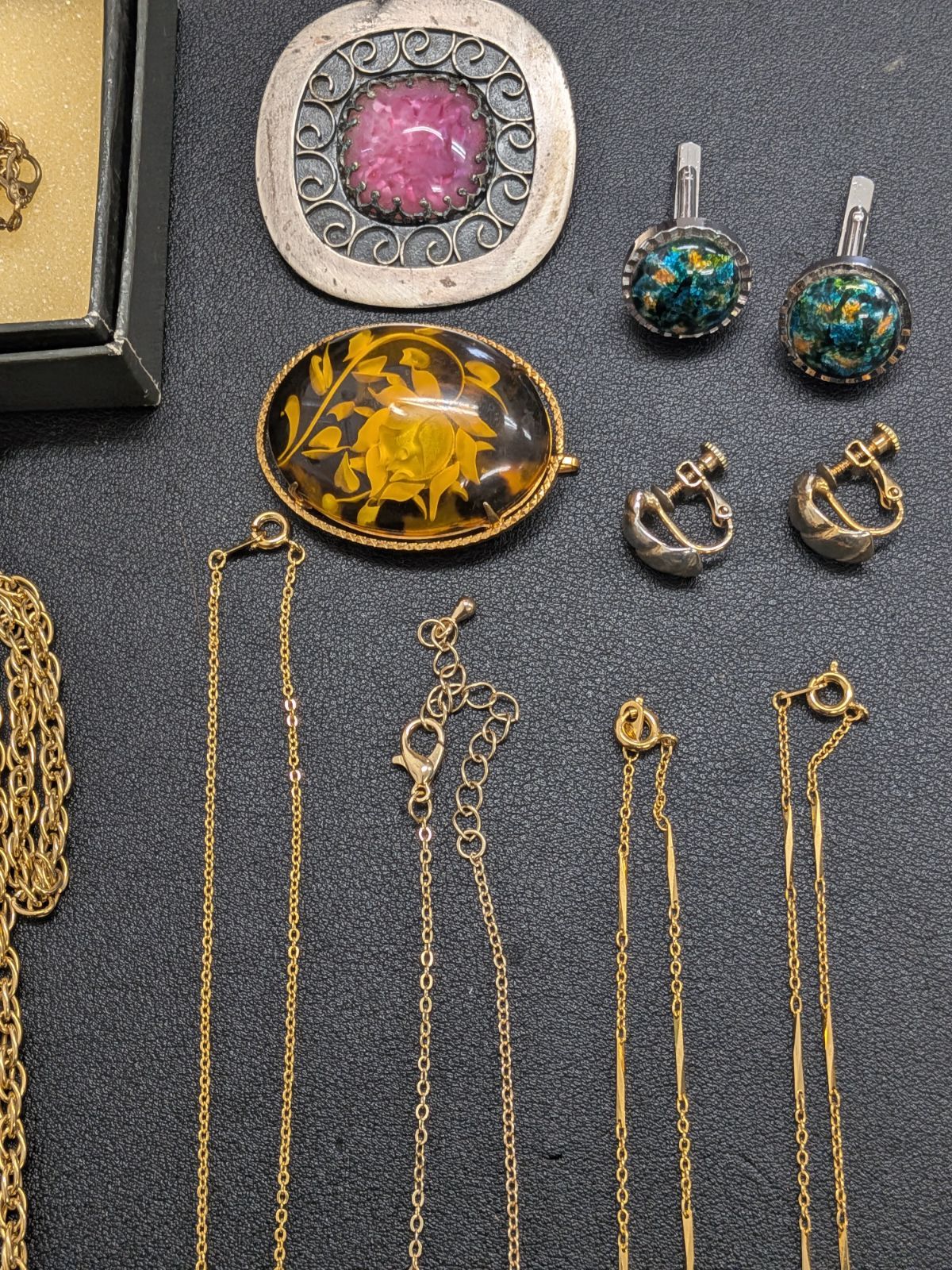 遺品整理　ネックレス　ピアス　まとめ　k18gp シルバー　925 遺品整理まとめて□54】ジュエリー 20点 MONET SILVER K18GP