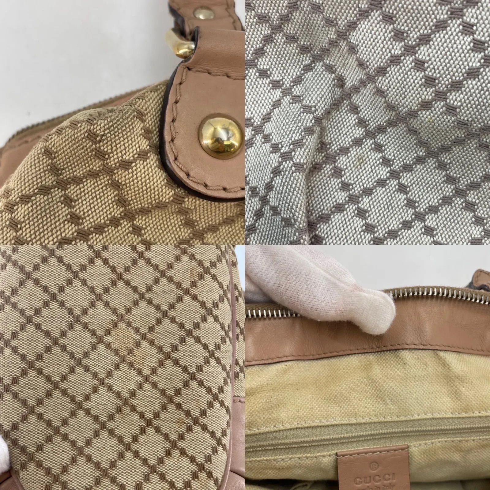 グッチ スーキー 2way ハンドバッグ GGキャンバス ショルダー グッチ スーキー 2way ハンドバッグ GGキャンバス ショルダー