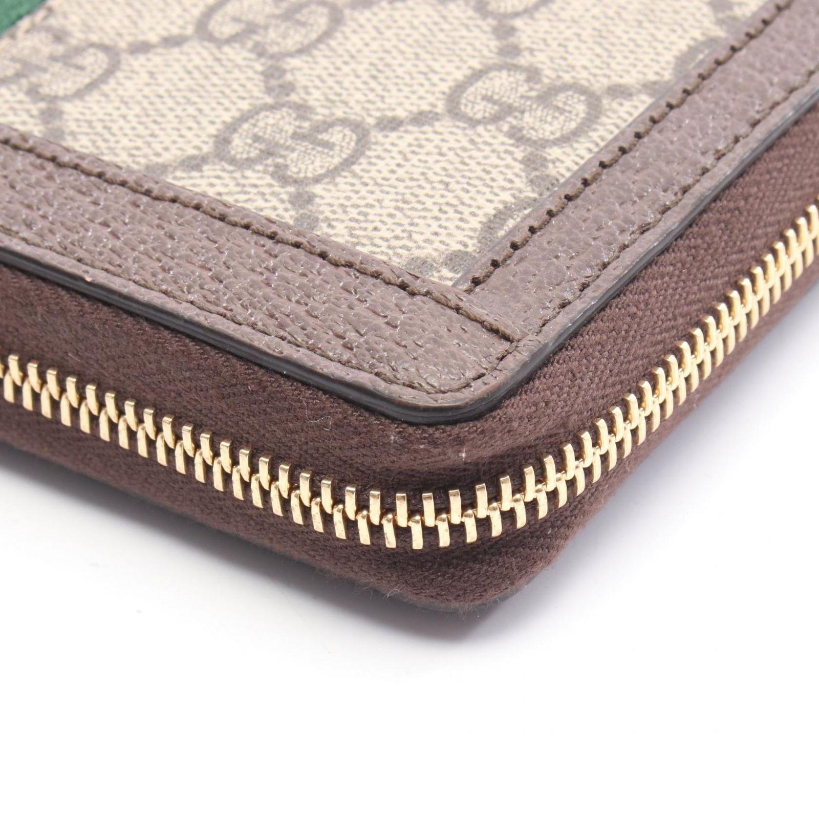 GUCCI グッチ オフィディア GGスプリーム シェリーライン ラウンド長