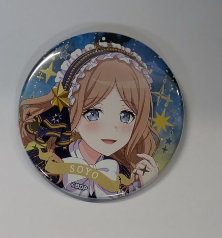 BanG Dream! トレーディング箔押し缶バッジ Stargazing ver 長崎そよ