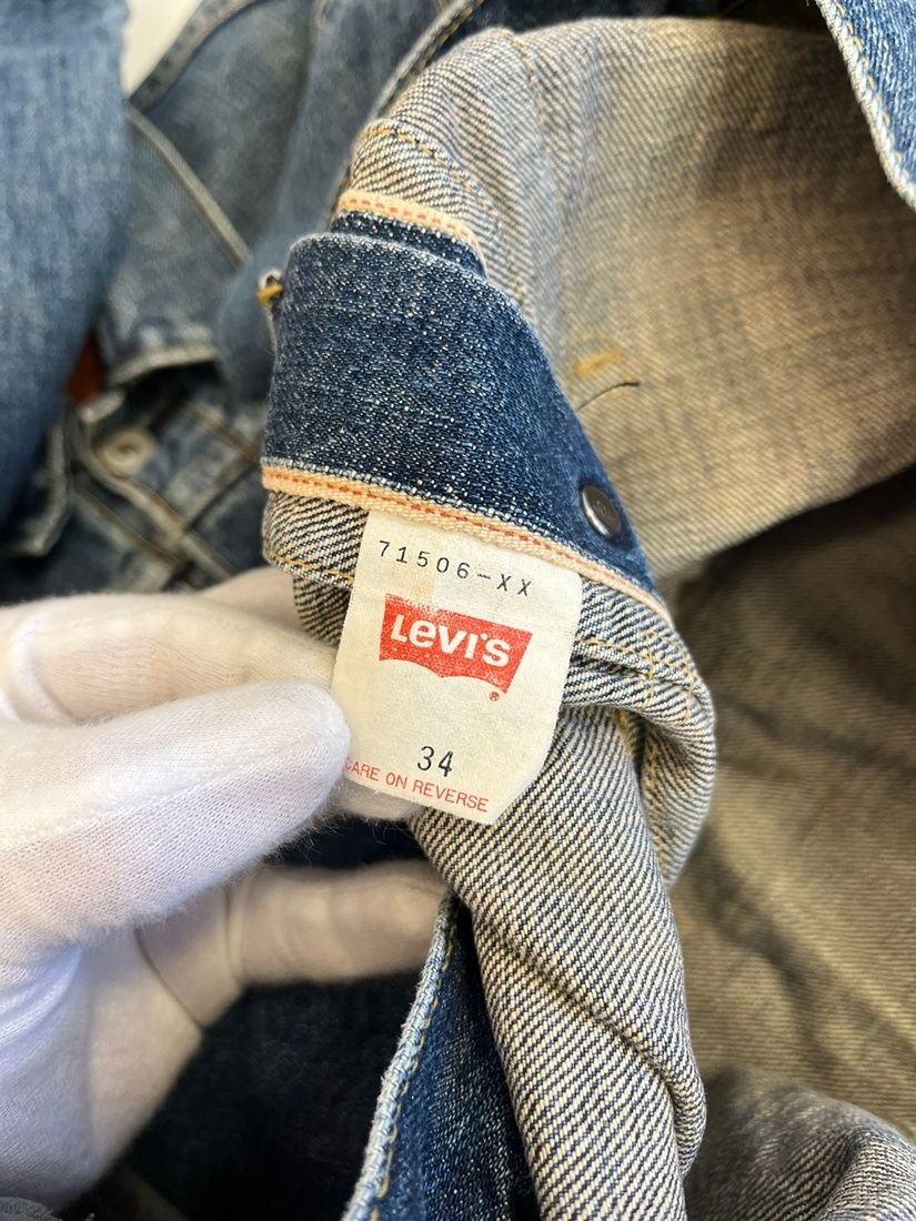 リーバイス Levi's 90s 90's 71506XX 大戦モデル 日本製 1st復刻