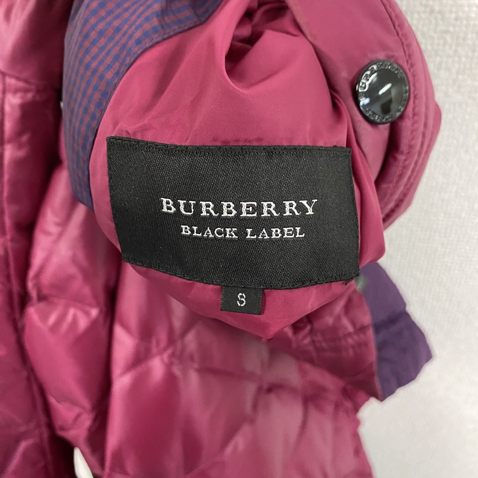 古着 used BURBERRY BLACK LABEL バーバリー ダウンジャケット ダウン 