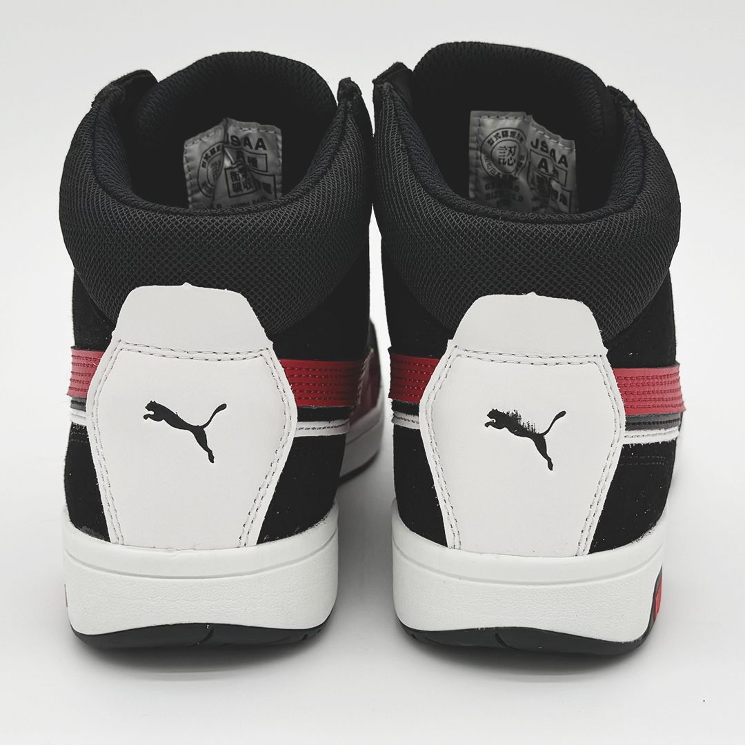 新品訳あり】PUMA SAFETY エアツイスト2.0 ミッド 25.0cm/ブラック