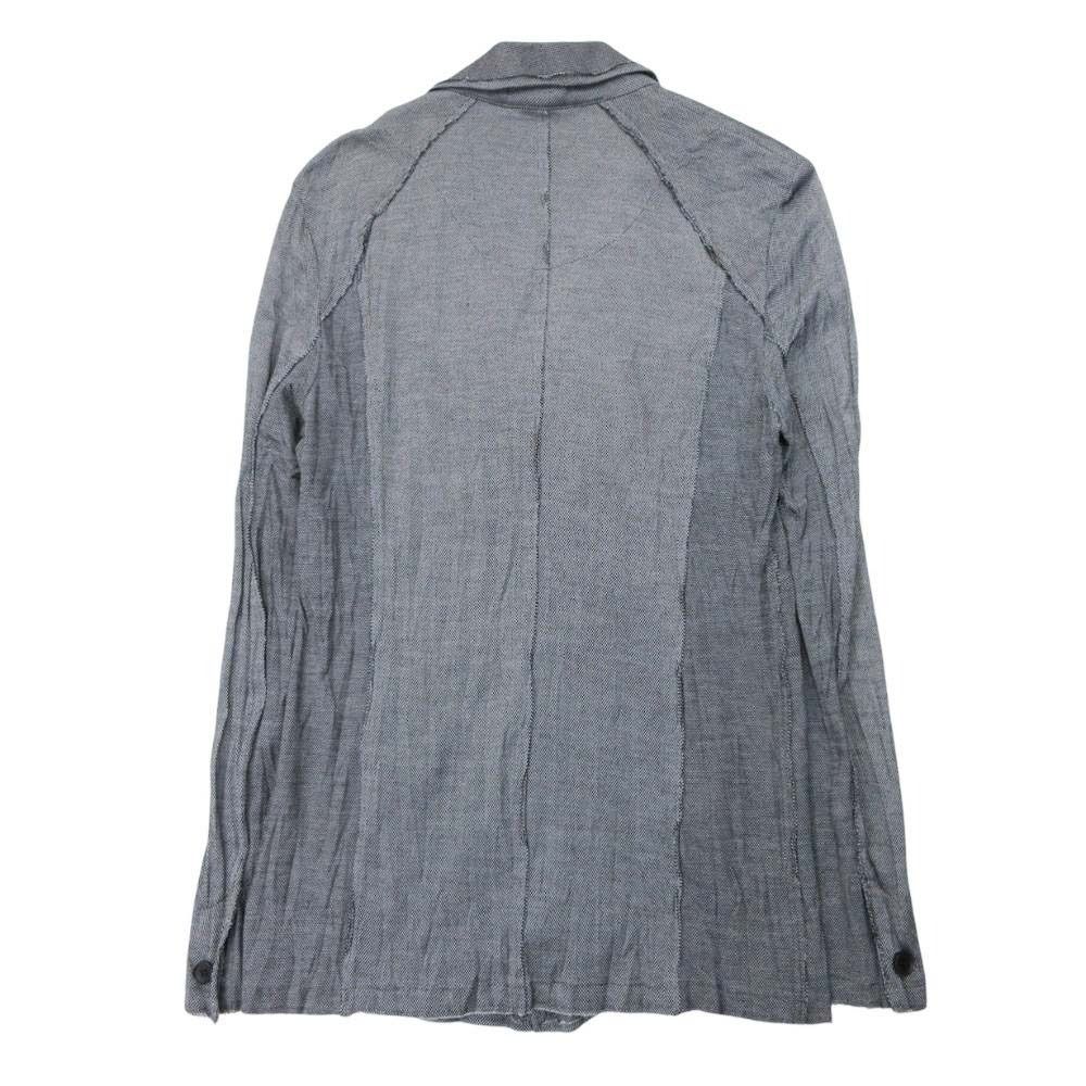 新品同様 bajra バジュラ 麻 ラミー ジャケット ブレザー カーディガン