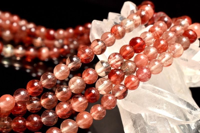 専用です♡新作　アンデシン華奢ブレス AA+厳選☆カラーチェンジ アンデシン 4mm 2連タイプ ブレスレット