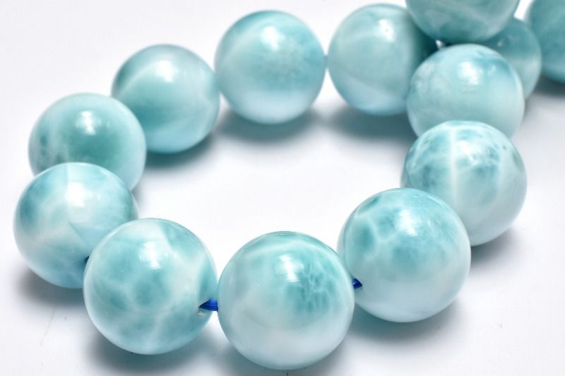 【NA感謝祭 ラリマー】 天然石 パワーストーン 1点物】AAA☆数量限定 ラリマー 13-13.5mm ブレスレット