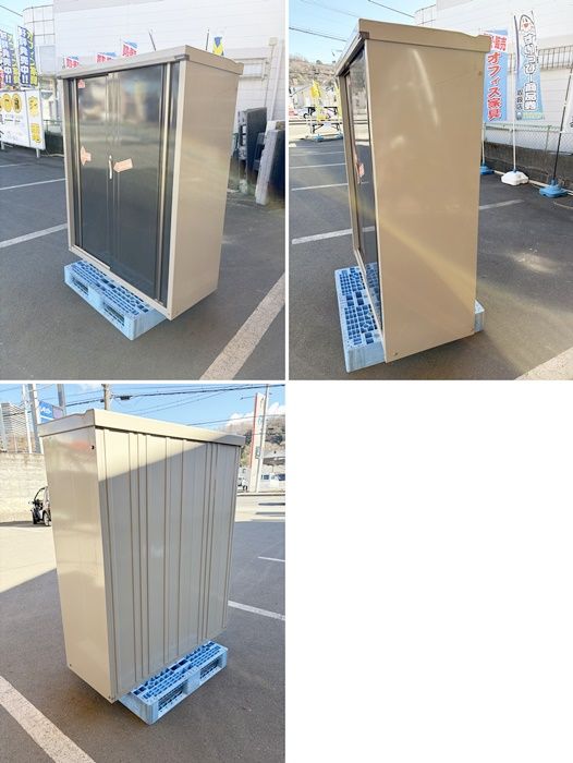 一部地域 タクボ 物置 鍵なし 倉庫 道具入れ 物入れ 保管庫 F-NA-854-0122 A