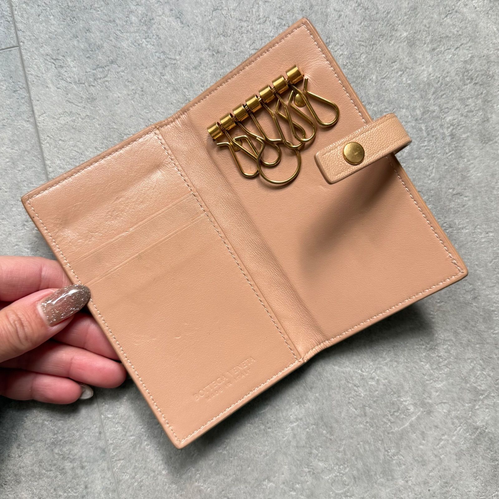 BOTTEGA VENETA ボッテガヴェネタ マキシイントレチャート 6連キー