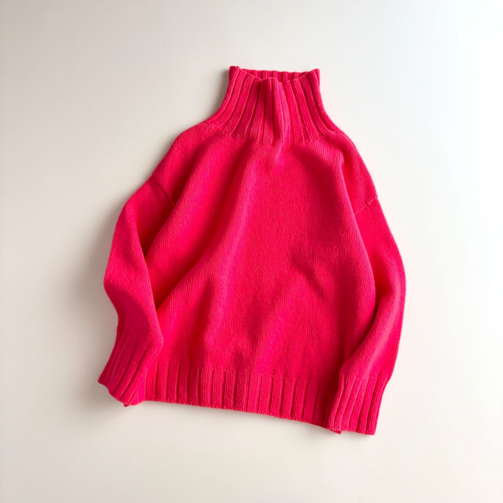 極美品 / Glen Fyne グレンファイン / 英国製 ラムズウール モック