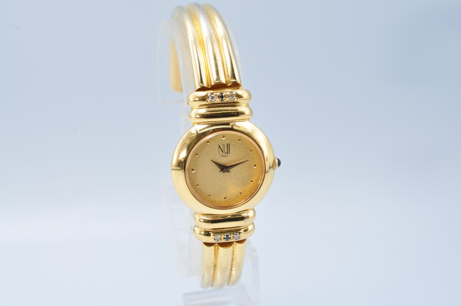 NUI ヌイ Quartz クォーツ Watch 腕時計 Gold ゴールド Made in Italy