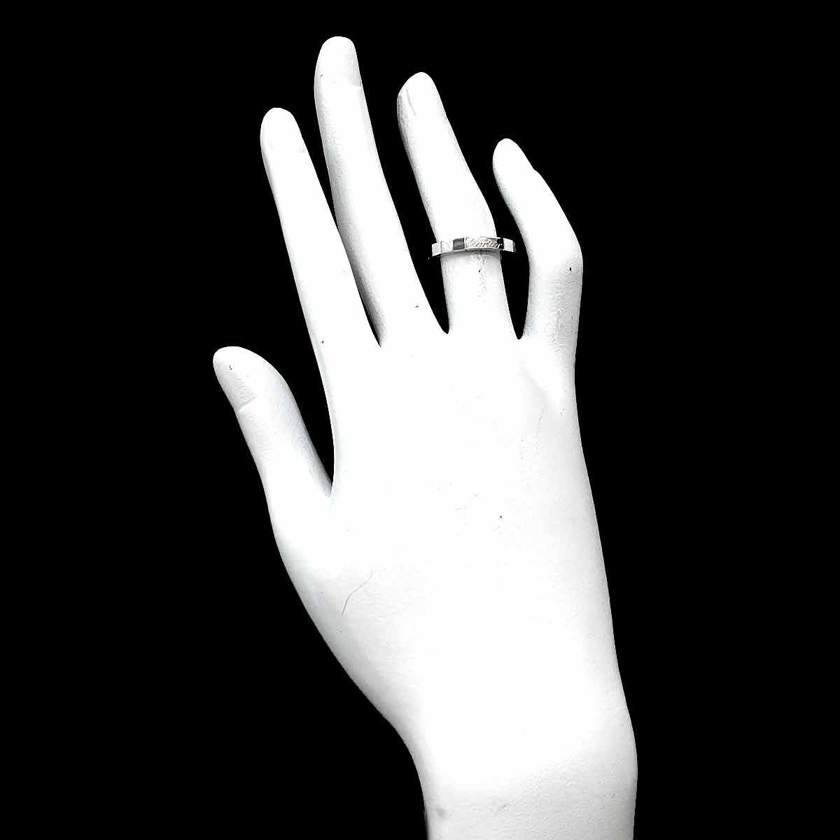カルティエ Cartier ラニエール #49 リング K18 WG ホワイトゴールド