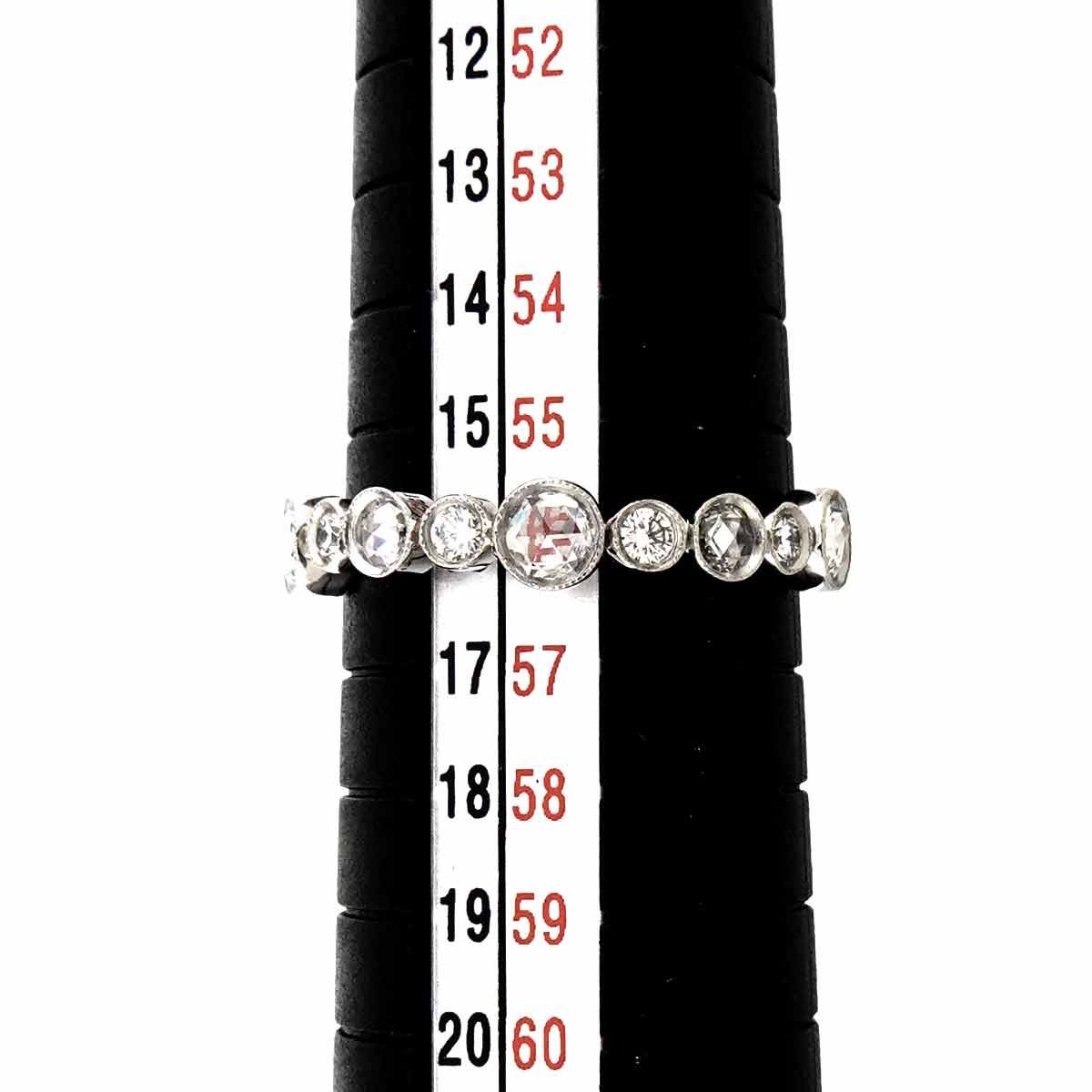 Tiffany & Co. プラチナダイヤモンドリング 7.5号 ティファニー TIFFANY&Co. コブルストーン 15.5号 リング ダイヤ Pt