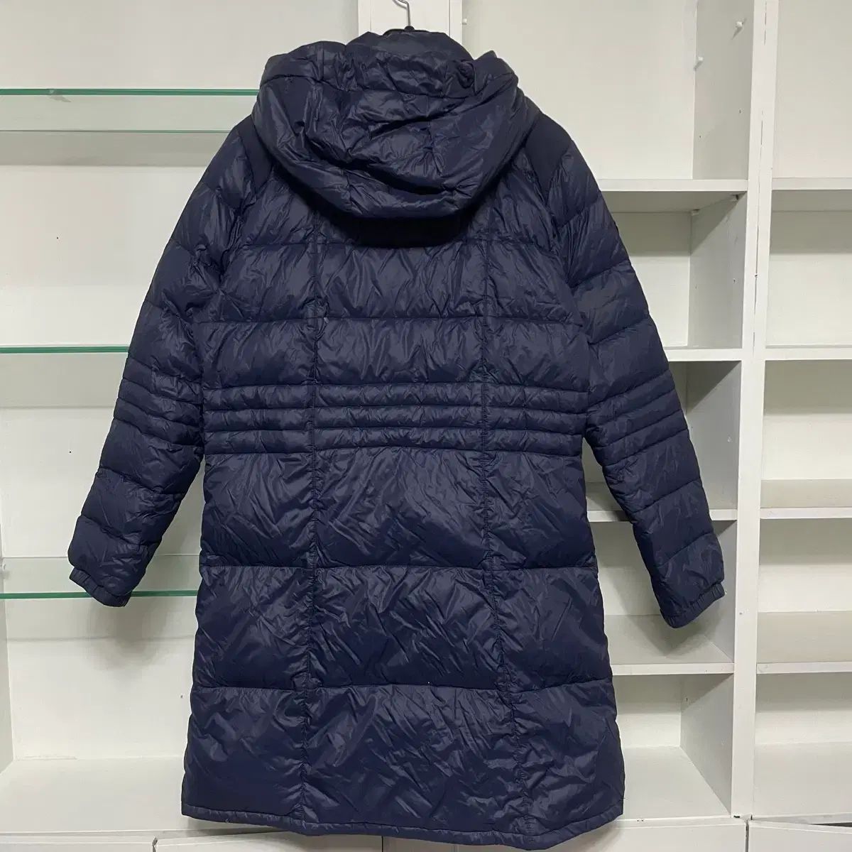 MILLET ミレー ネイビー レディース ロング ダウンジャケット 100