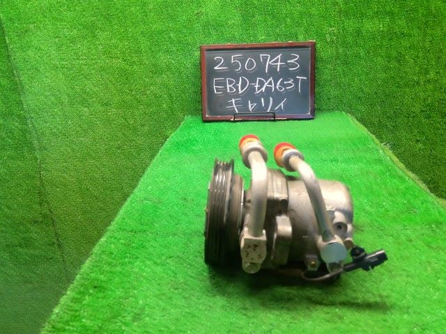 中古】キャリィ EBD-DA63T エアコン AC コンプレッサー 95200-58J21