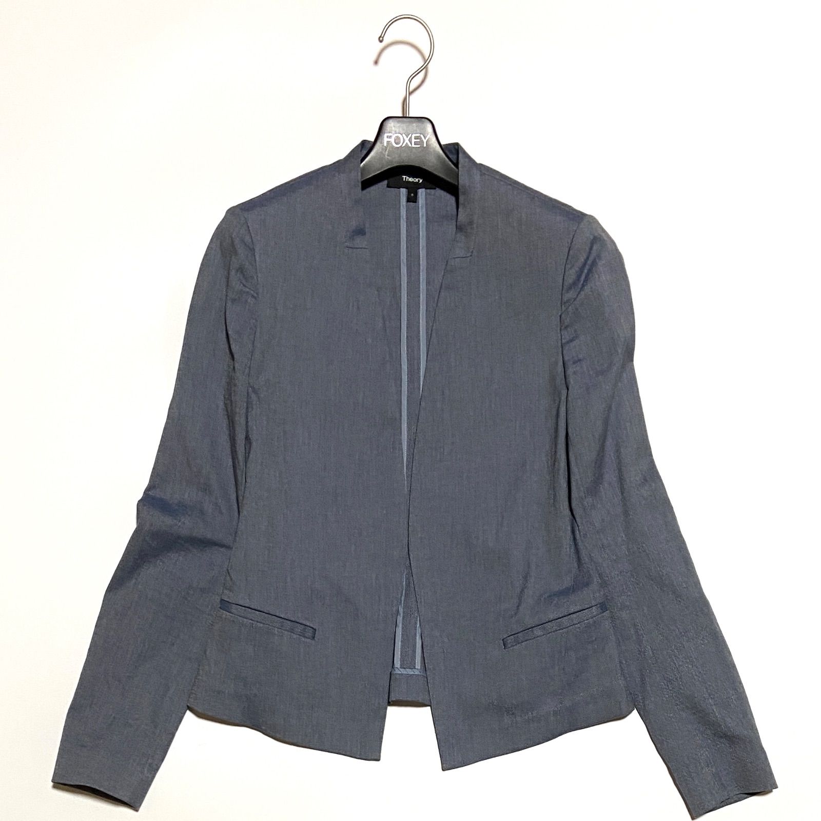 Theory セオリー セットアップスーツ パンツ ノーカラー STRETCH