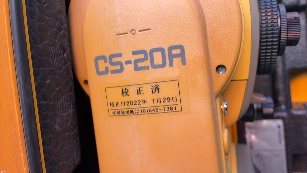  トプコン トータルステーション 電源入りのみチェック 測量機器 校正済み 光波 その他 計測 検査