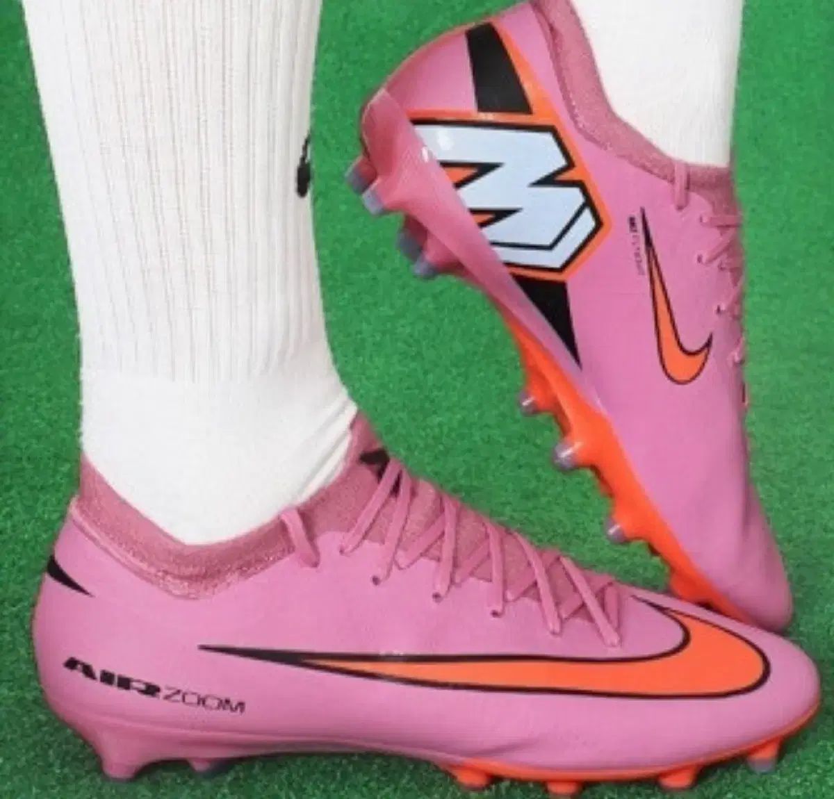 ナイキ ZM ヴェイパー 16 プロ AG-プロ ピンク サッカーシューズ