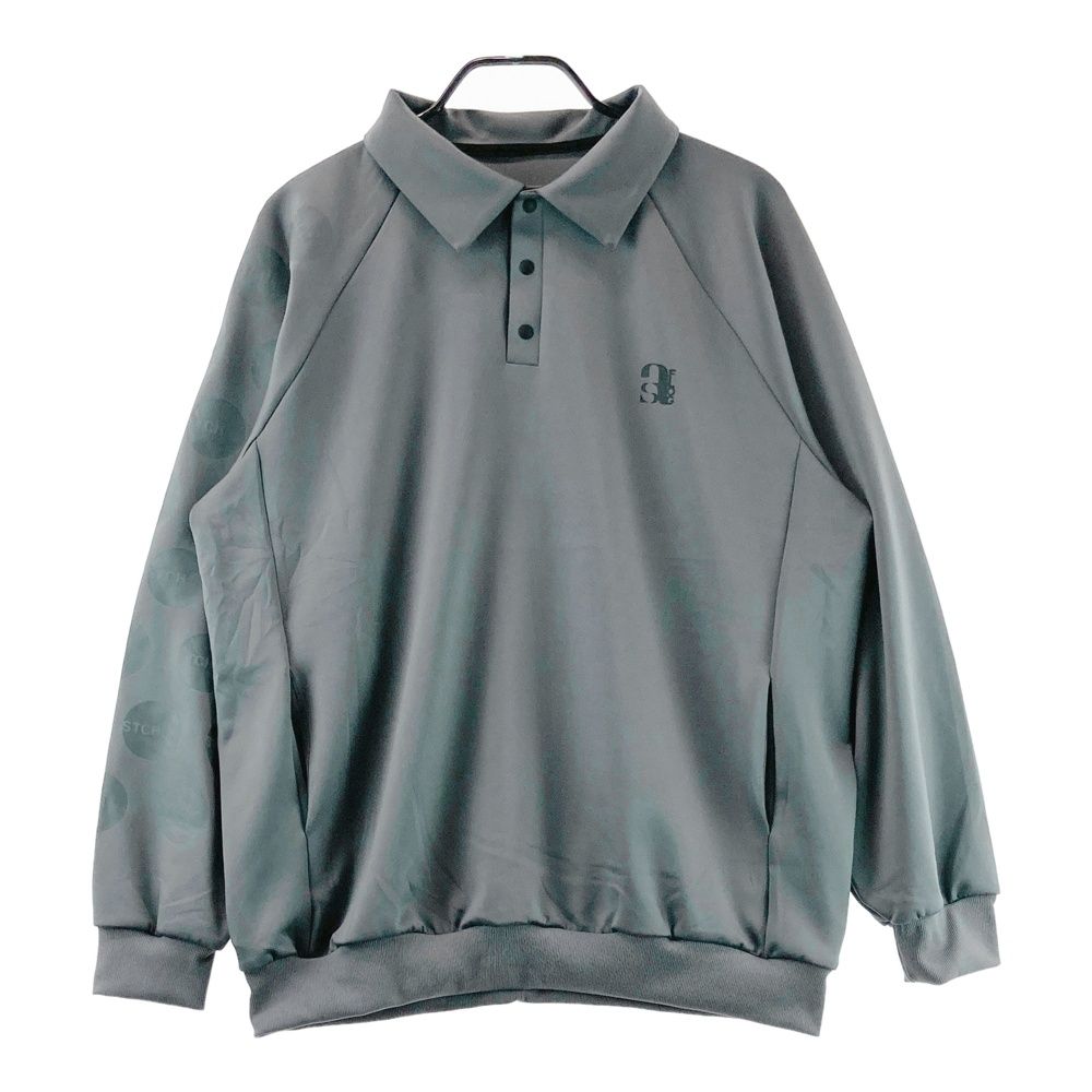 CLUBHOUSE ゴルフウェアセットアップ グレー ML, LXL サイズ：LXL STCH SEVENTYTWO CLUBHOUSE ANTIQUA GOLF 長袖ポロシャツ