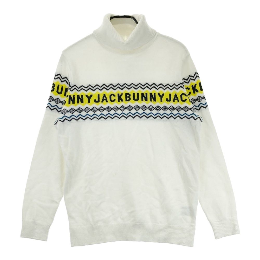 新品タグ付き✩JACK BUNNY タートルネックニット　サイズ5　ブラック サイズ：5 JACK BUNNY ジャックバニー タートルネック ニットセーター