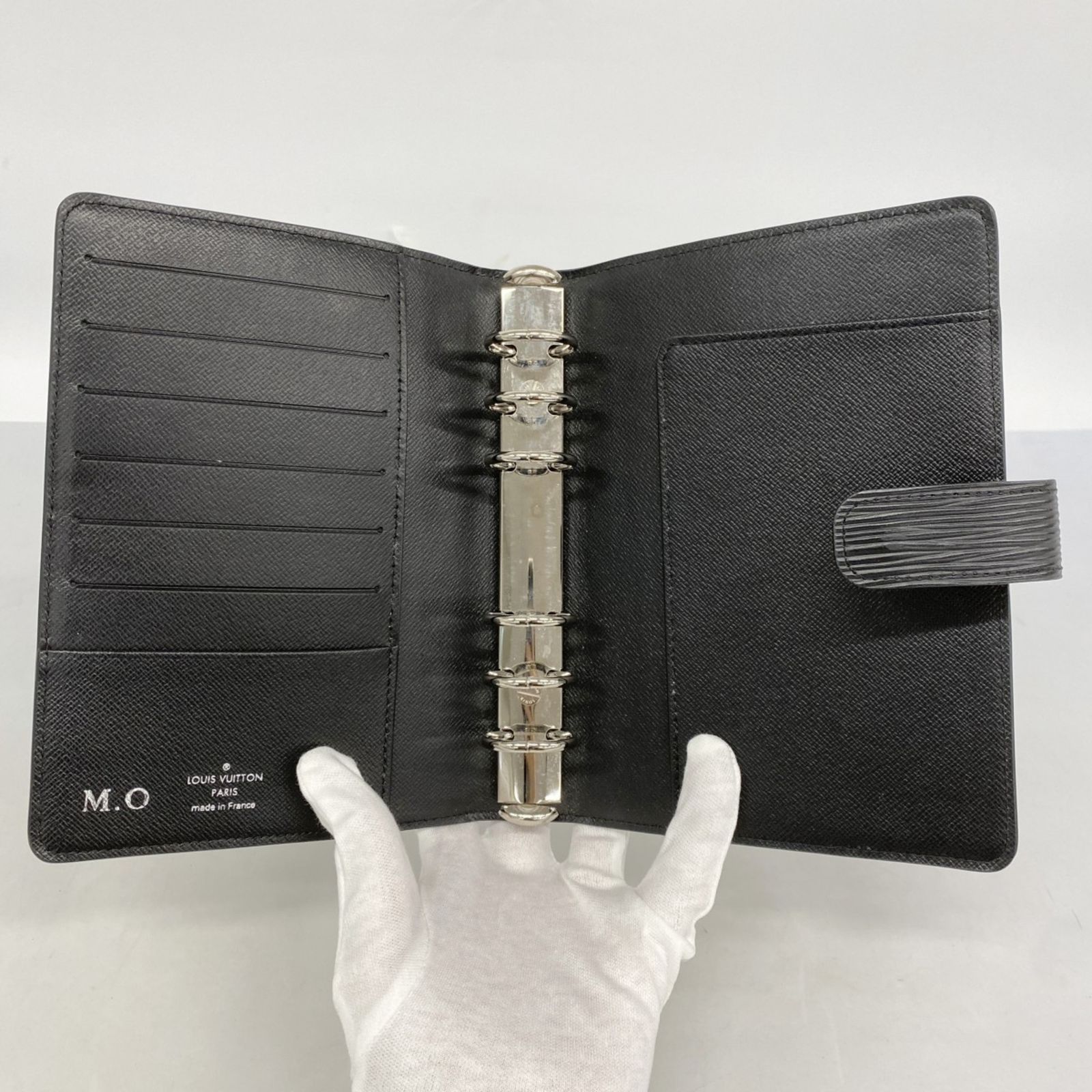 ⚠️ゆなルイヴィトン　アジェンダMM　エピ　ノワール　黒　手帳カバー ルイ・ヴィトン(Louis Vuitton) ルイ・ヴィトン 手帳カバー エピ