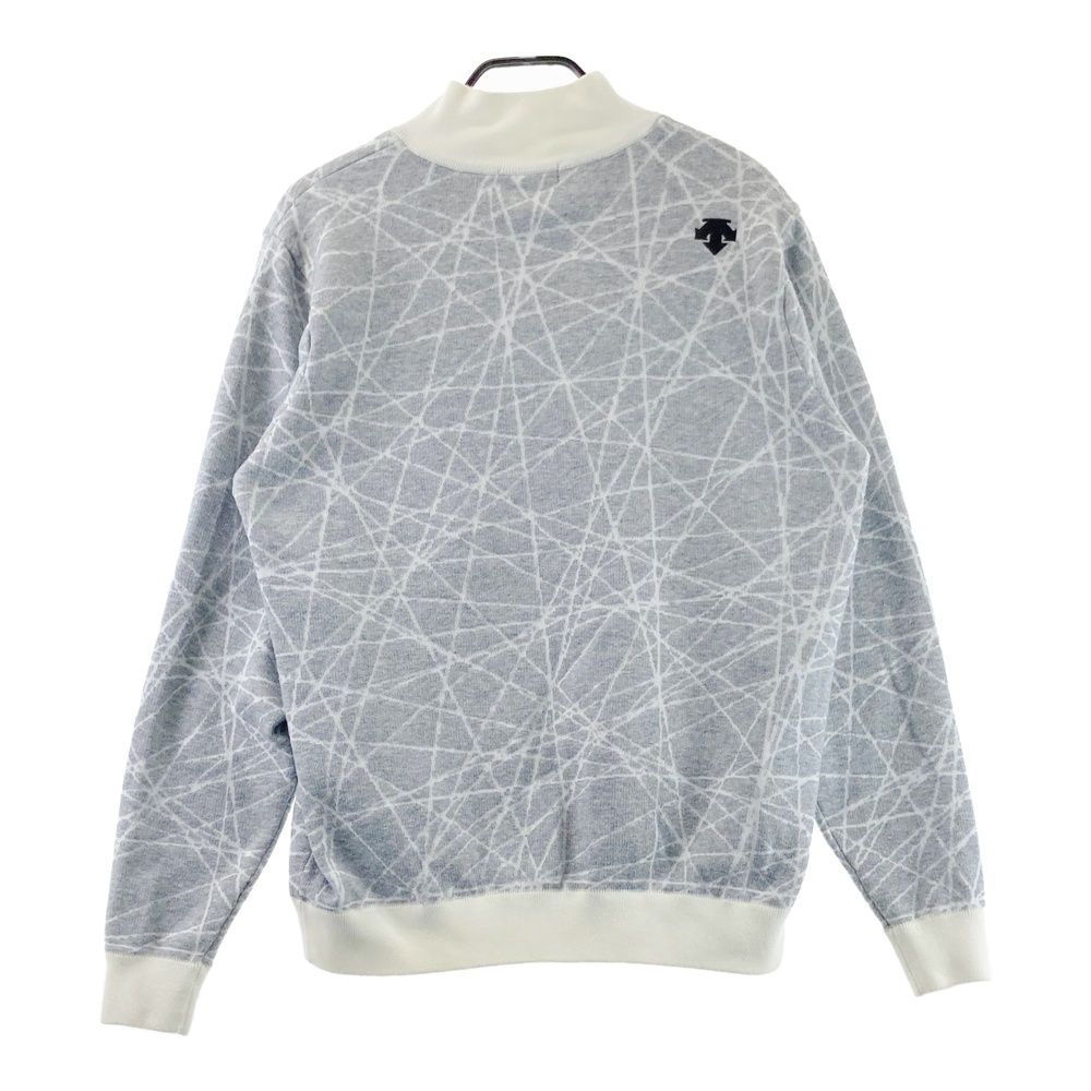 スリクソン×レクサスLEXUS ロゴ刺繍裏地付きニットジャケット LL サイズ：LL SRIXON スリクソン ×LEXUS ニットジップジャケット 総柄