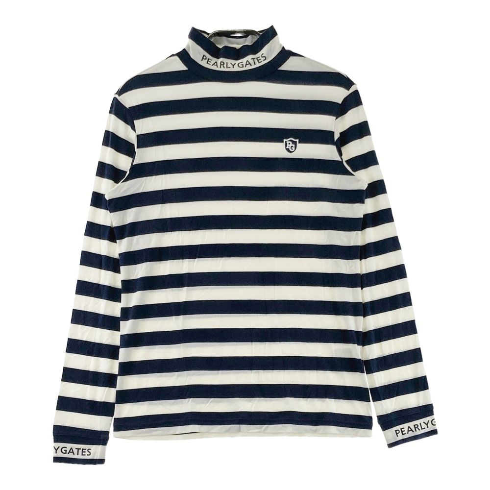 サイズ：1 PEARLY GATES パーリーゲイツ ハイネック 長袖Tシャツ