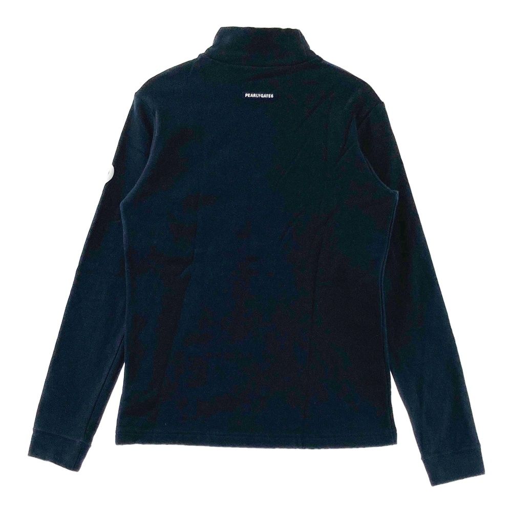 サイズ：2 PEARLY GATES パーリーゲイツ 裏起毛 ハイネック 長袖T