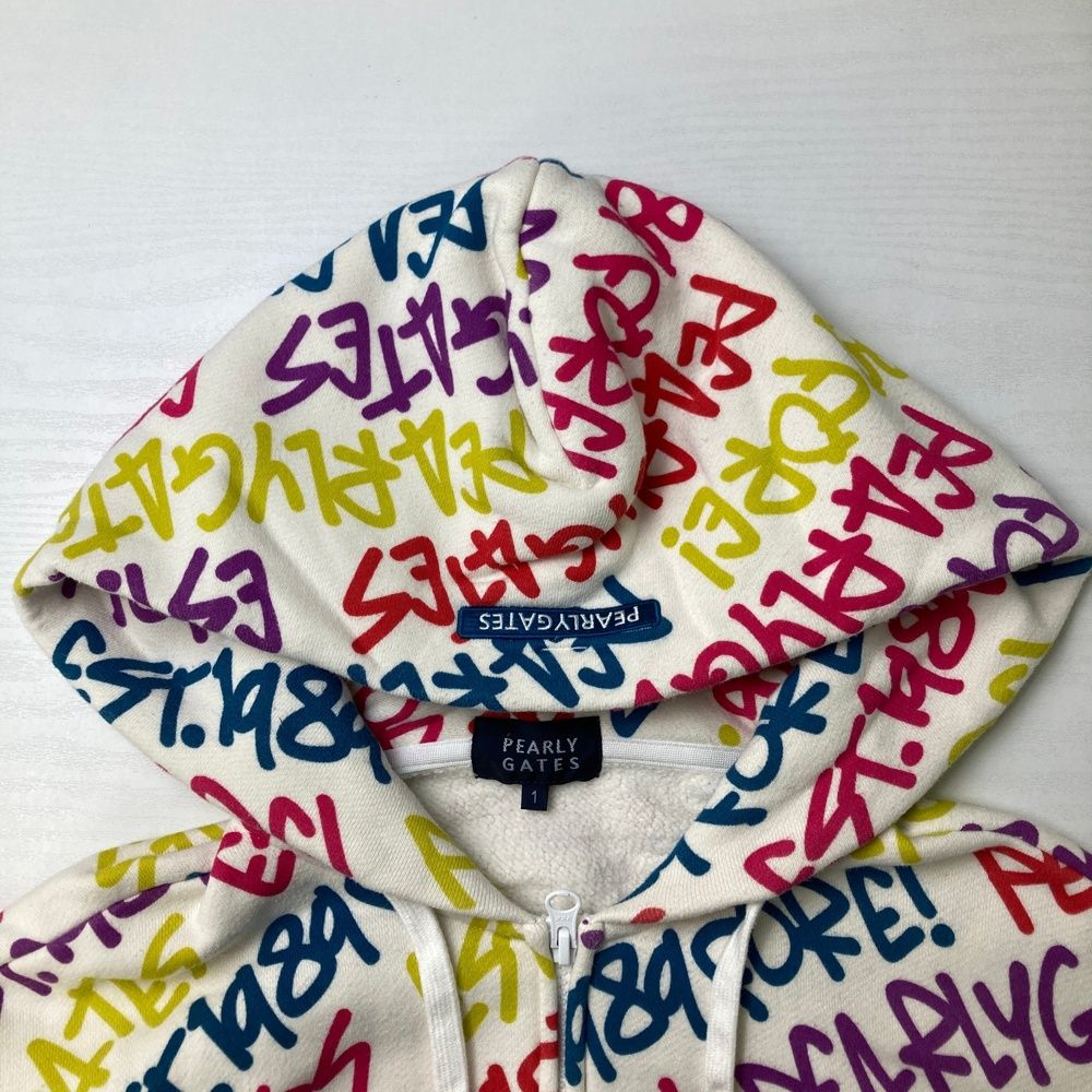 サイズ：1 PEARLY GATES パーリーゲイツ 裏起毛 スウェット ジップ