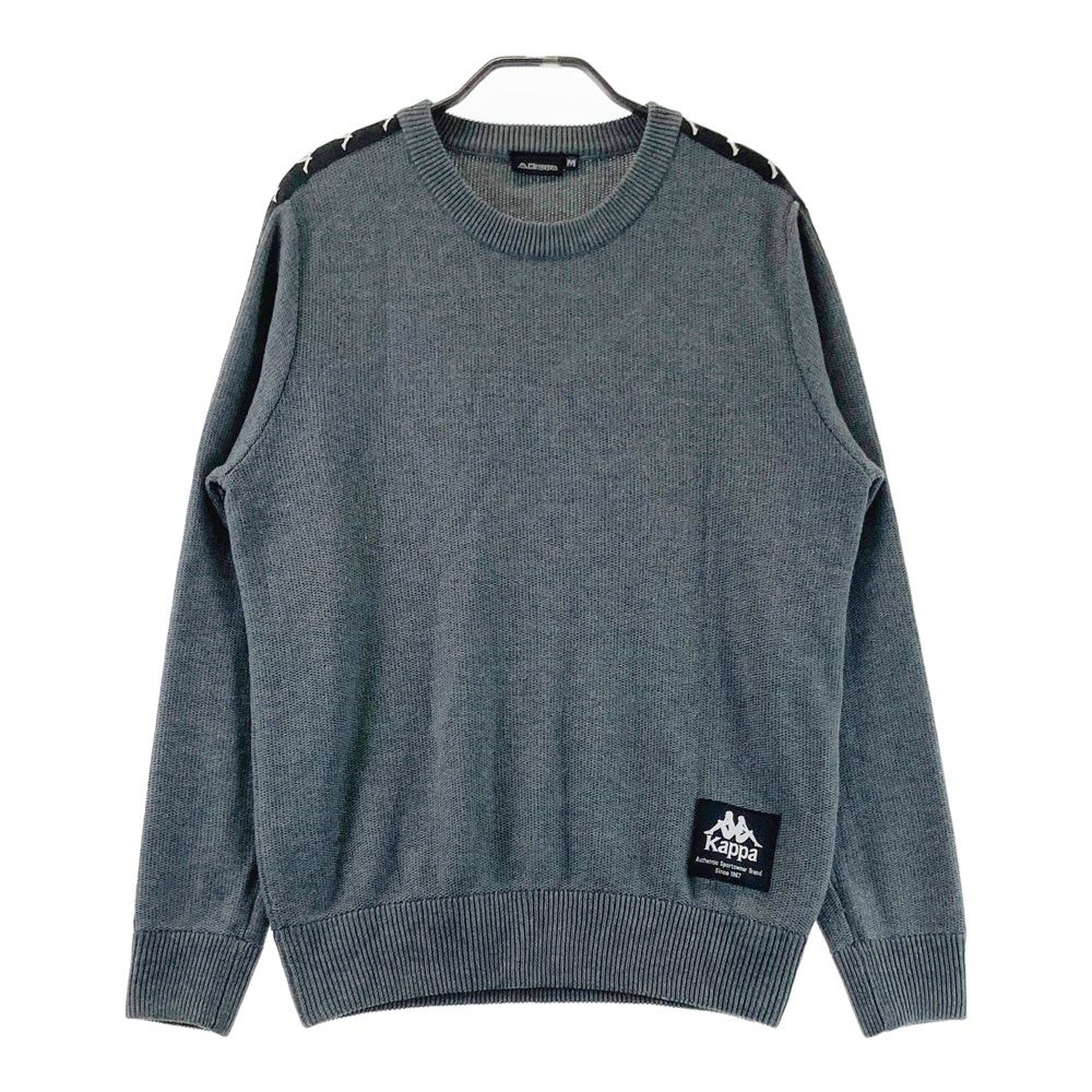 サイズ：M KAPPA GOLF カッパゴルフ ニットセーター グレー系