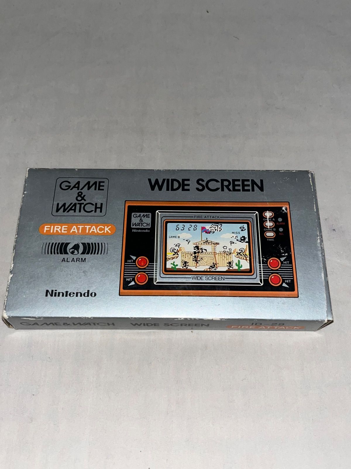 ゲーム&ウォッチ ファイアーアタック 任天堂 ゲームウォッチ FIRE ATTACK ファイアアタック ワイド
