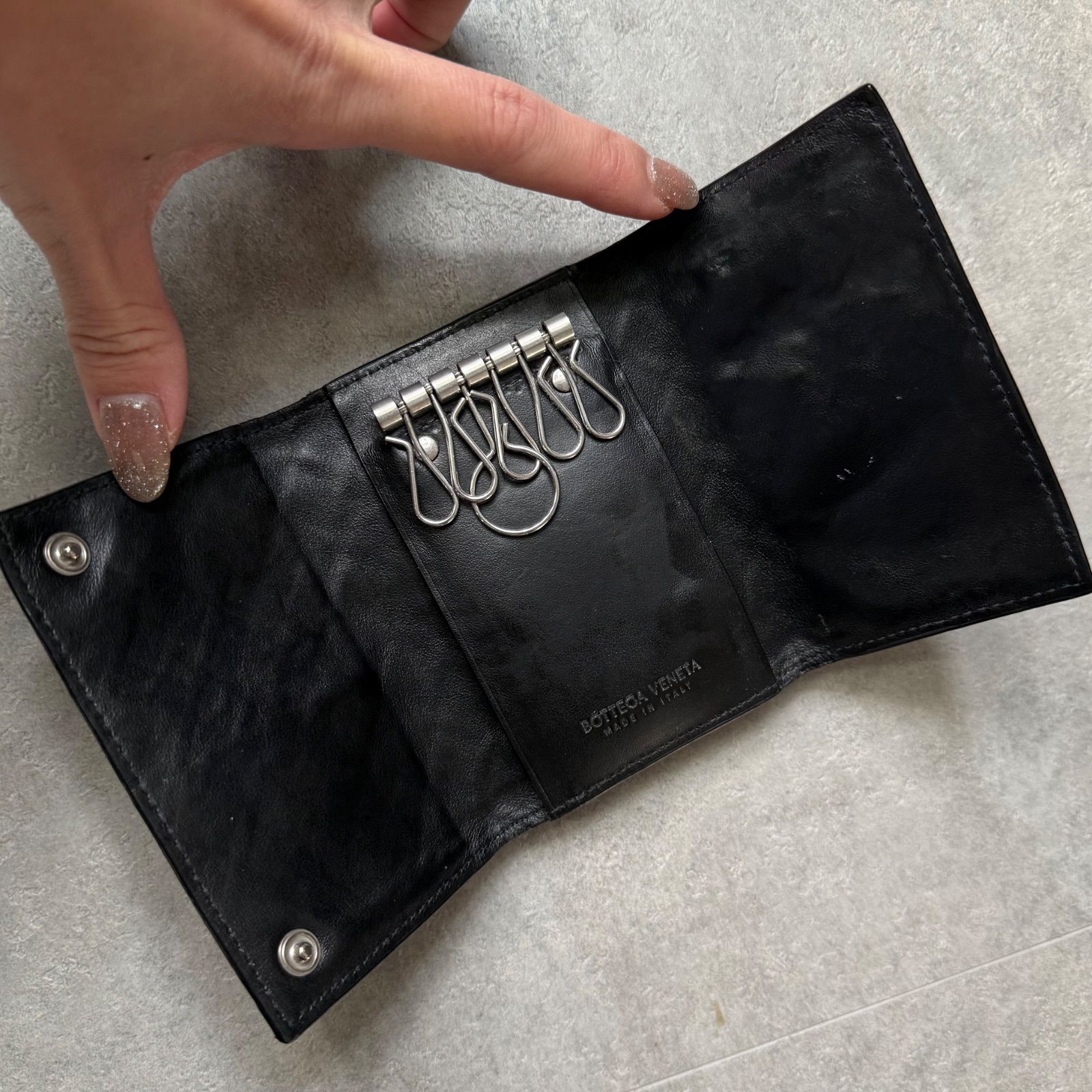 BOTTEGA VENETA ボッテガヴェネタ マキシイントレチャート 6連キー