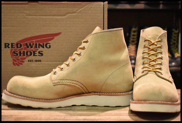 8D 箱付 美品 25年】レッドウィング 8167 スエード アイリッシュ