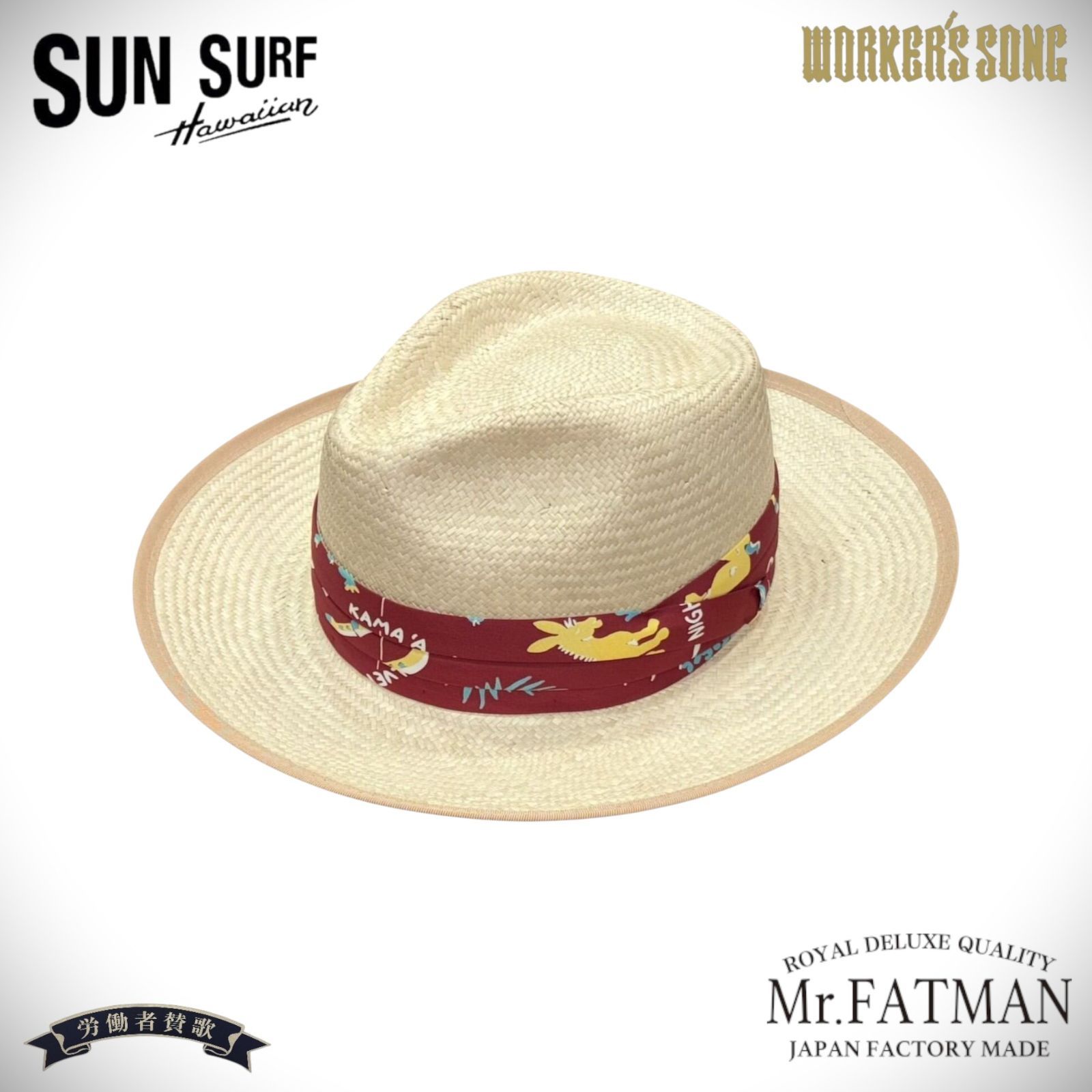 Mr.FATMAN サンサーフ アイランド ハット アメカジ ハワイアン 帽子